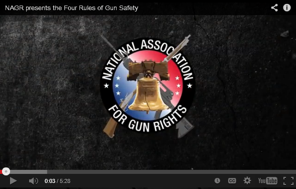 Four Rules of Gun Saftey