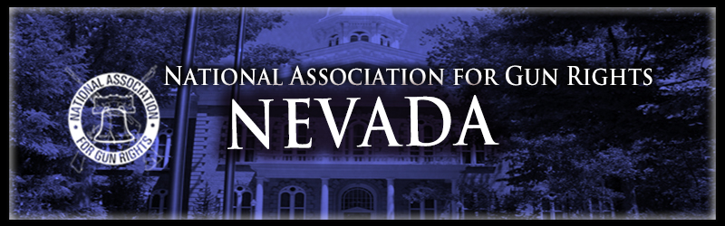 National Association for Gun Rights - Nevada Banner